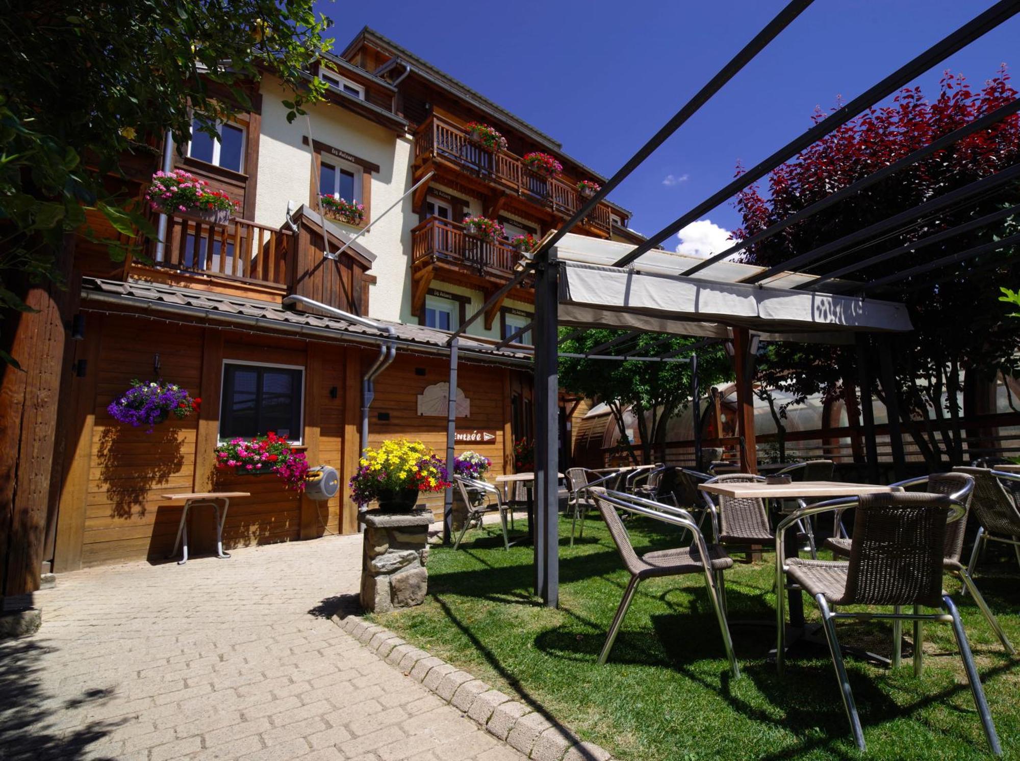 Hotel Les Autanes Spa-Balneotherapie & Restaurant Ancelle Exterior foto